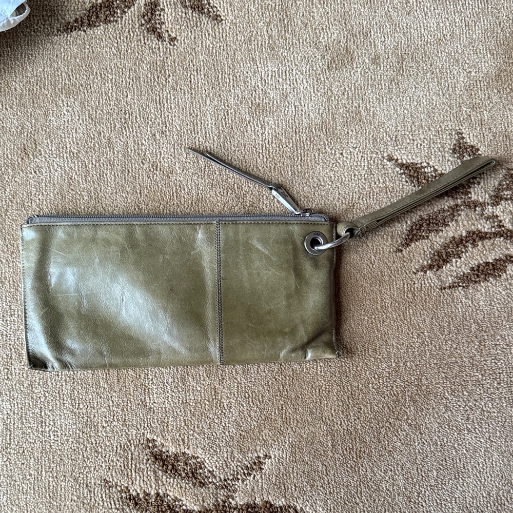 HOBO Sage Leather Wristlet